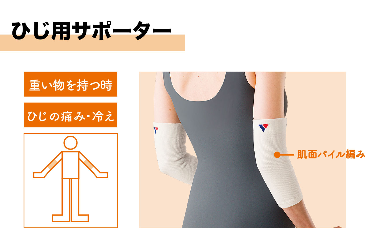 ひじ用サポーター