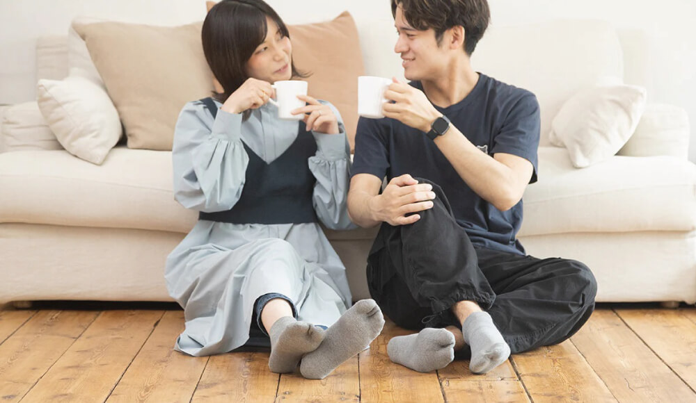 外反らくらくソックスへ移動する